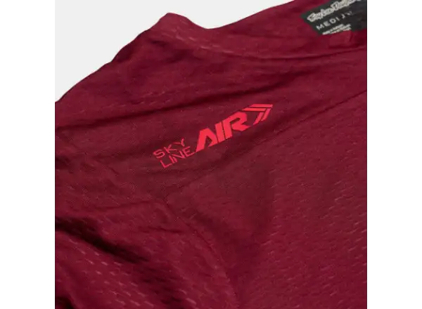 Troy Lee Designs Skyline Air Mono pánský dres krátký rukáv Oxblood