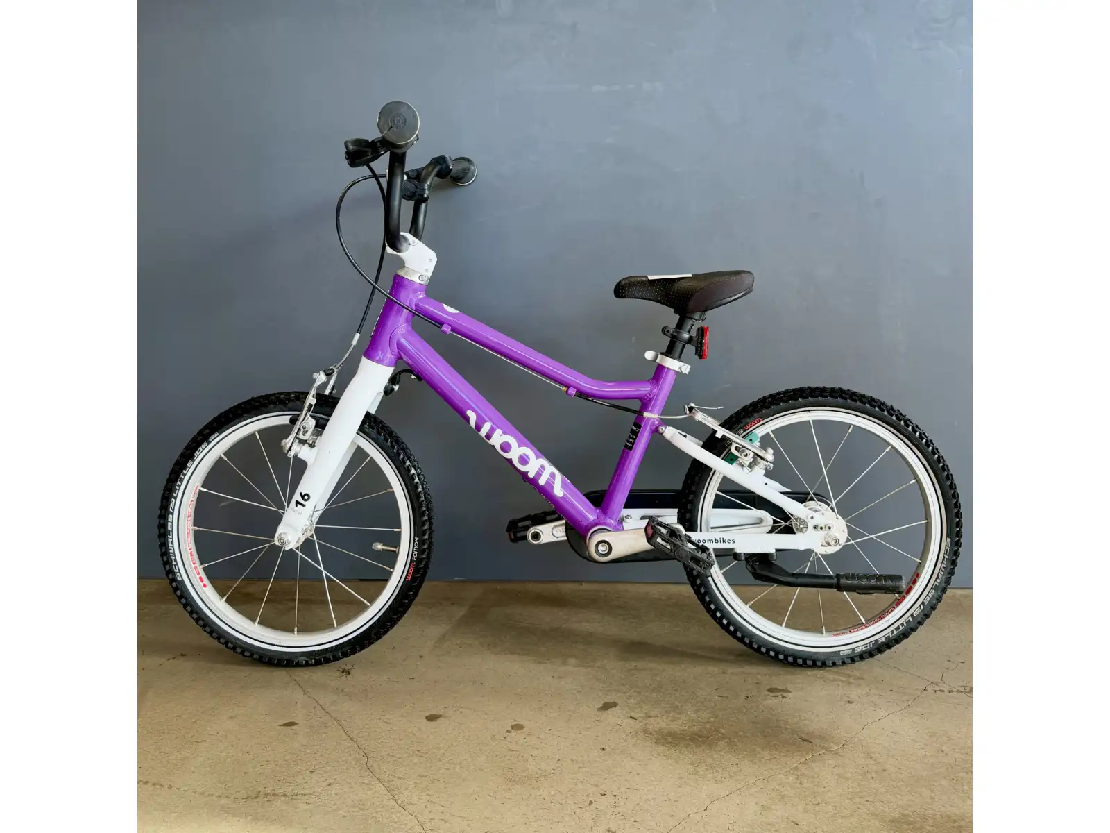 Woom 3 Purple 16 dětské kolo - BAZAR