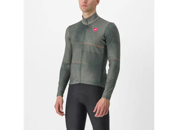 Castelli Raffica pánský dres dlouhý rukáv Rover Green