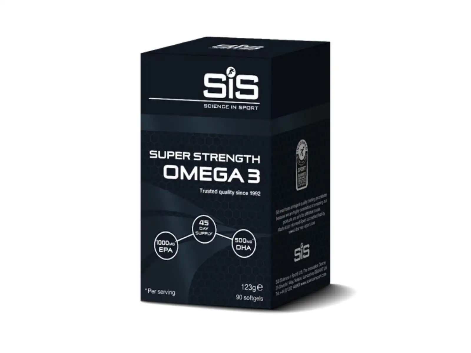 SiS Super Strength Omega 3 gelové tablety 90 tablet