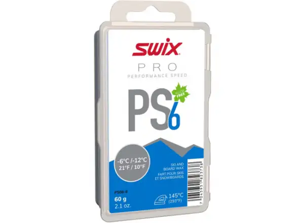 Swix PS06-6 Pure Speed skluzný vosk 60g