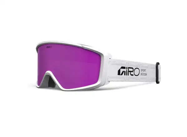 Giro Index 2.0 lyžařské brýle White Stacked/Amber Pink