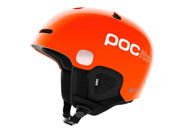 POC POCito Auric Cut MIPS dětská lyžařská helma Fluorescent Orange vel. M-L (55-58 cm)