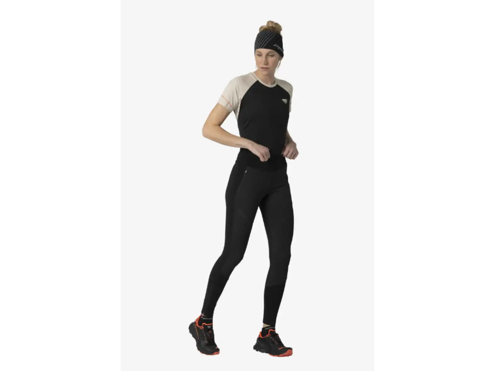 Dynafit Alpine Softshell Hybrid dámské běžecké kalhoty Black Out