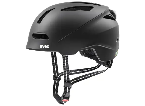 Uvex Urban planet LED přilba Black matt