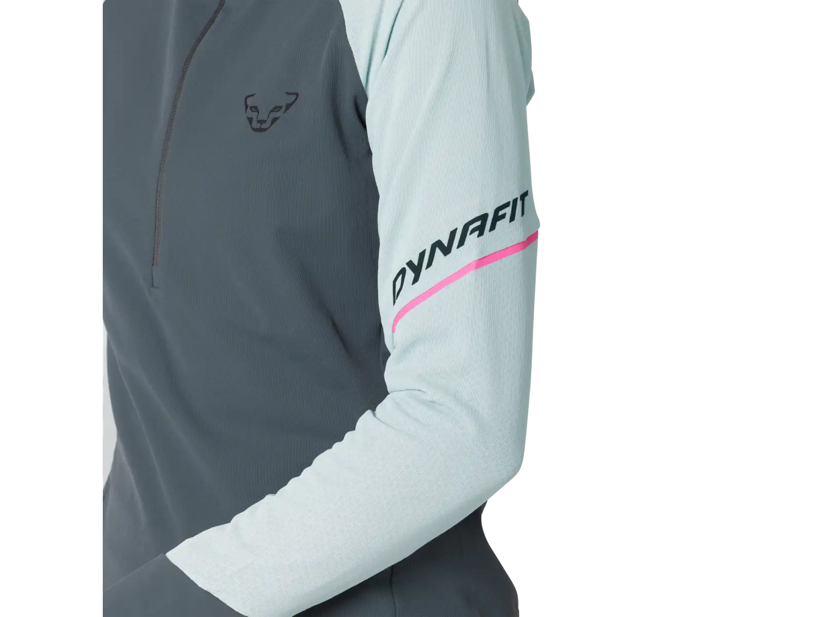 Dynafit Alpine 1/2 Zip dámské triko dlouhý rukáv Cloud Blue
