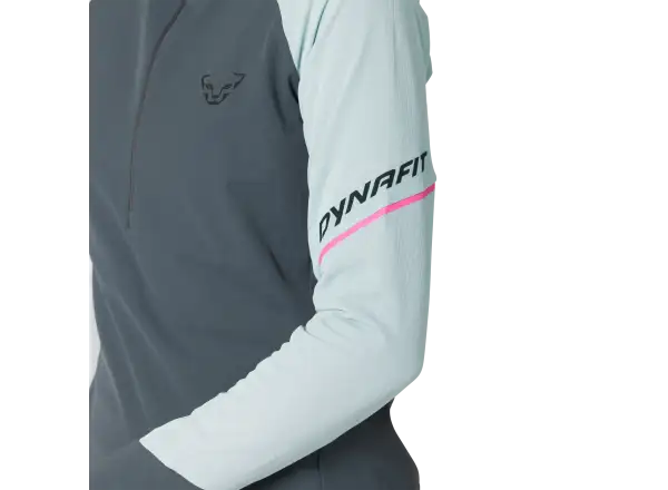 Dynafit Alpine 1/2 Zip dámské triko dlouhý rukáv Cloud Blue