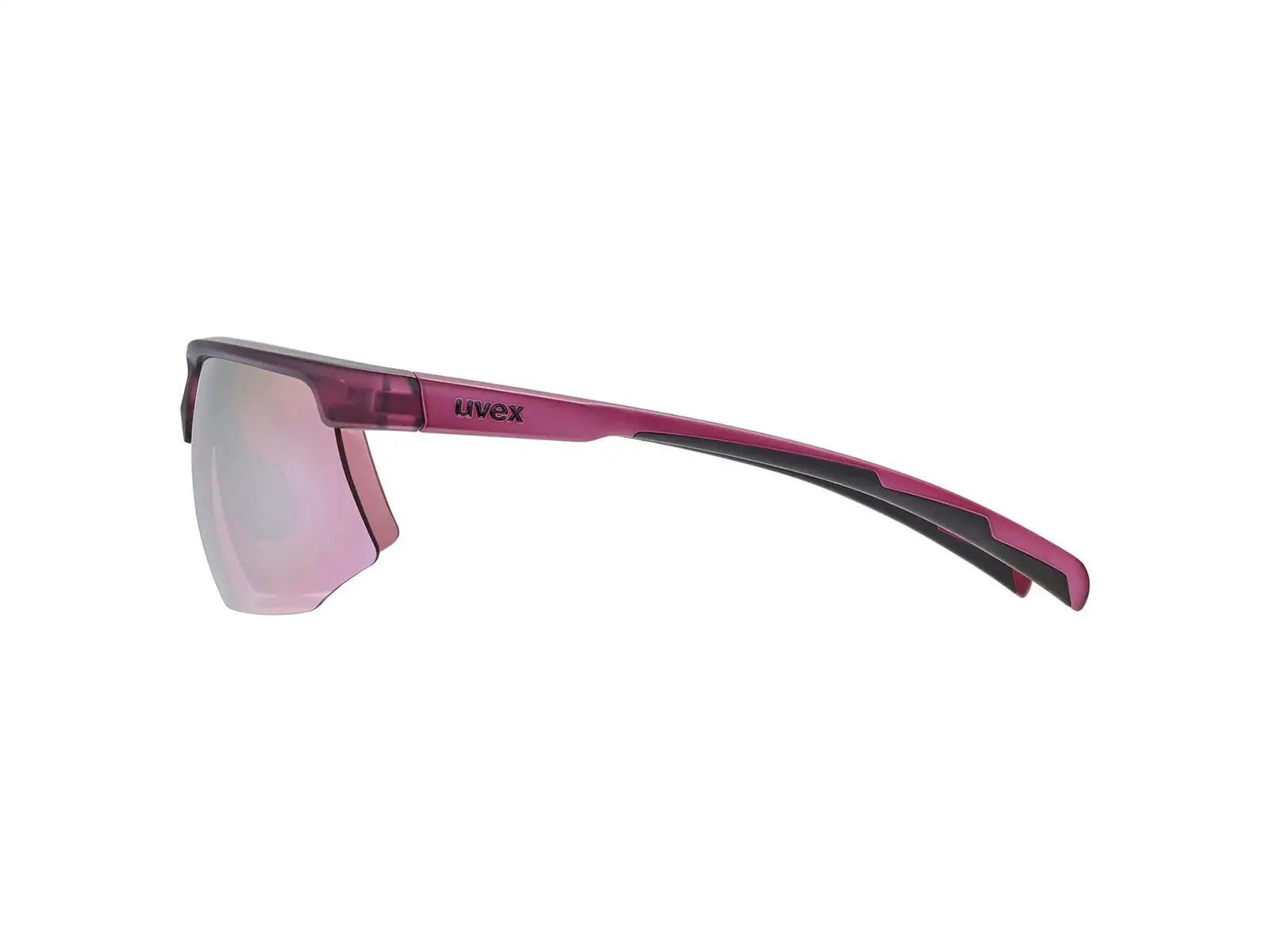 Uvex Aerios sportovní brýle Cranberry Matt/Mir. Rose