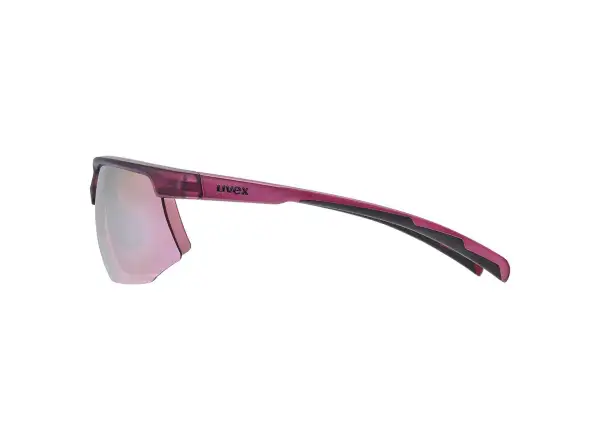 Uvex Aerios sportovní brýle Cranberry Matt/Mir. Rose