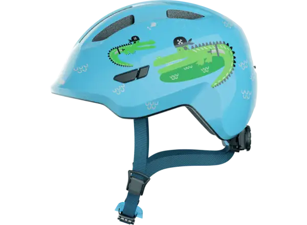 Abus Smiley 3.0 dětská přilba Blue Croco