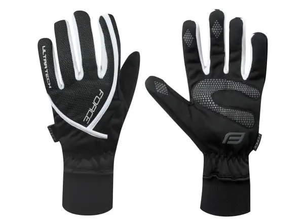 Force Ultra Tech zimní rukavice černá/bílá