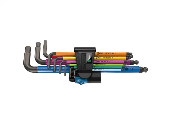 Wera 950/9 Hex-Plus Multicolour HF 1 imbusové L-klíče s přidržením sada 9 ks
