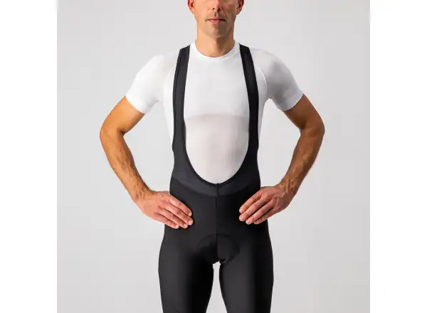 Castelli Entrata pánské kalhoty s laclem a vložkou Black