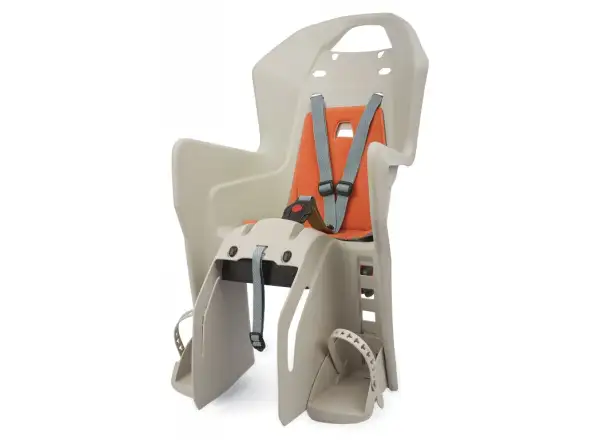 Polisport Koolah dětská sedačka na nosič krémovo-oranžová