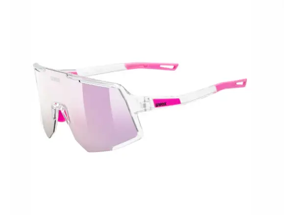 Uvex Sequenze cyklistické brýle Clear/Mirror Pink