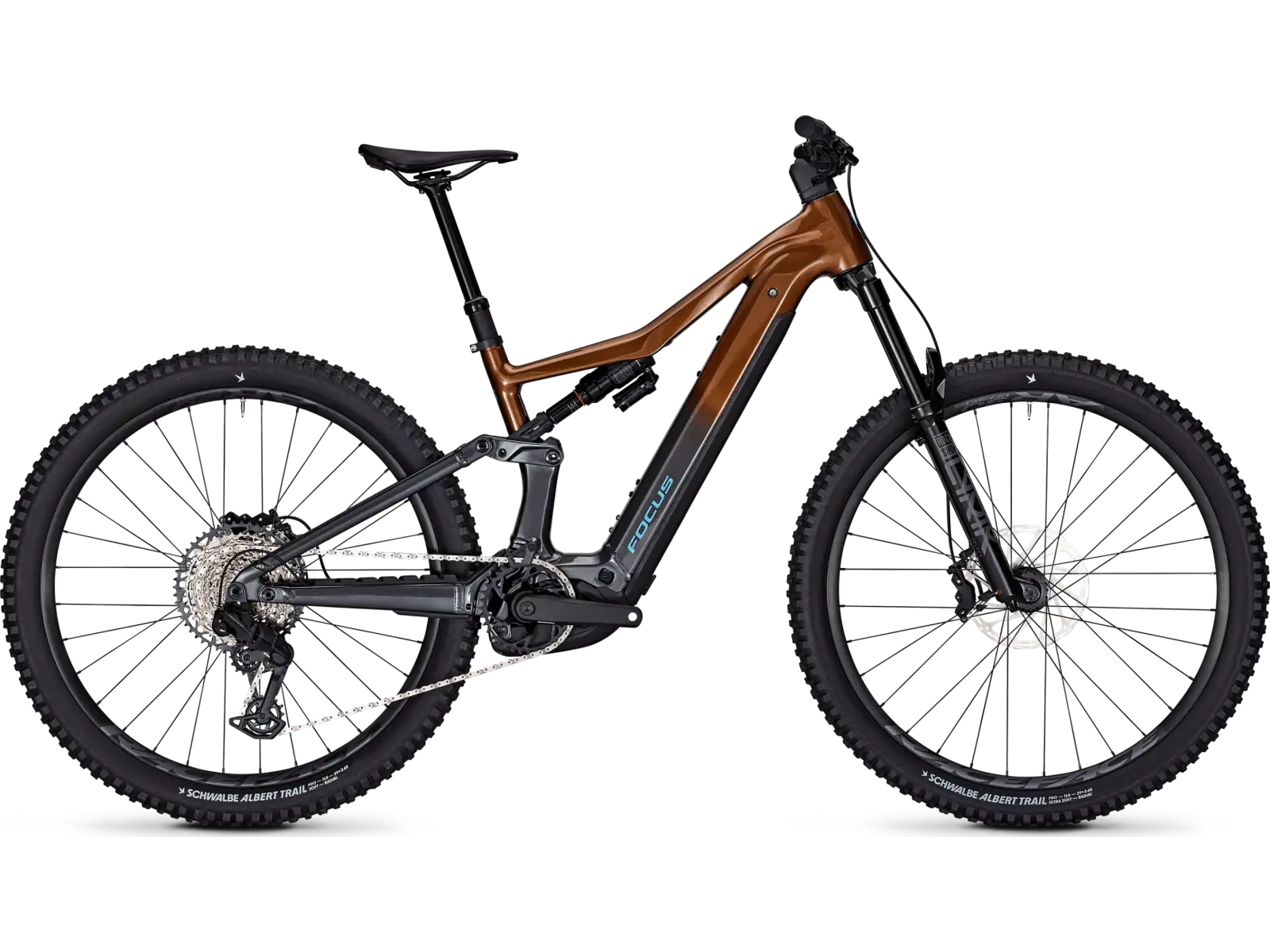 Focus JAM2 6.8 800 Wh horské elektrokolo Goldbrown / Diamondblack