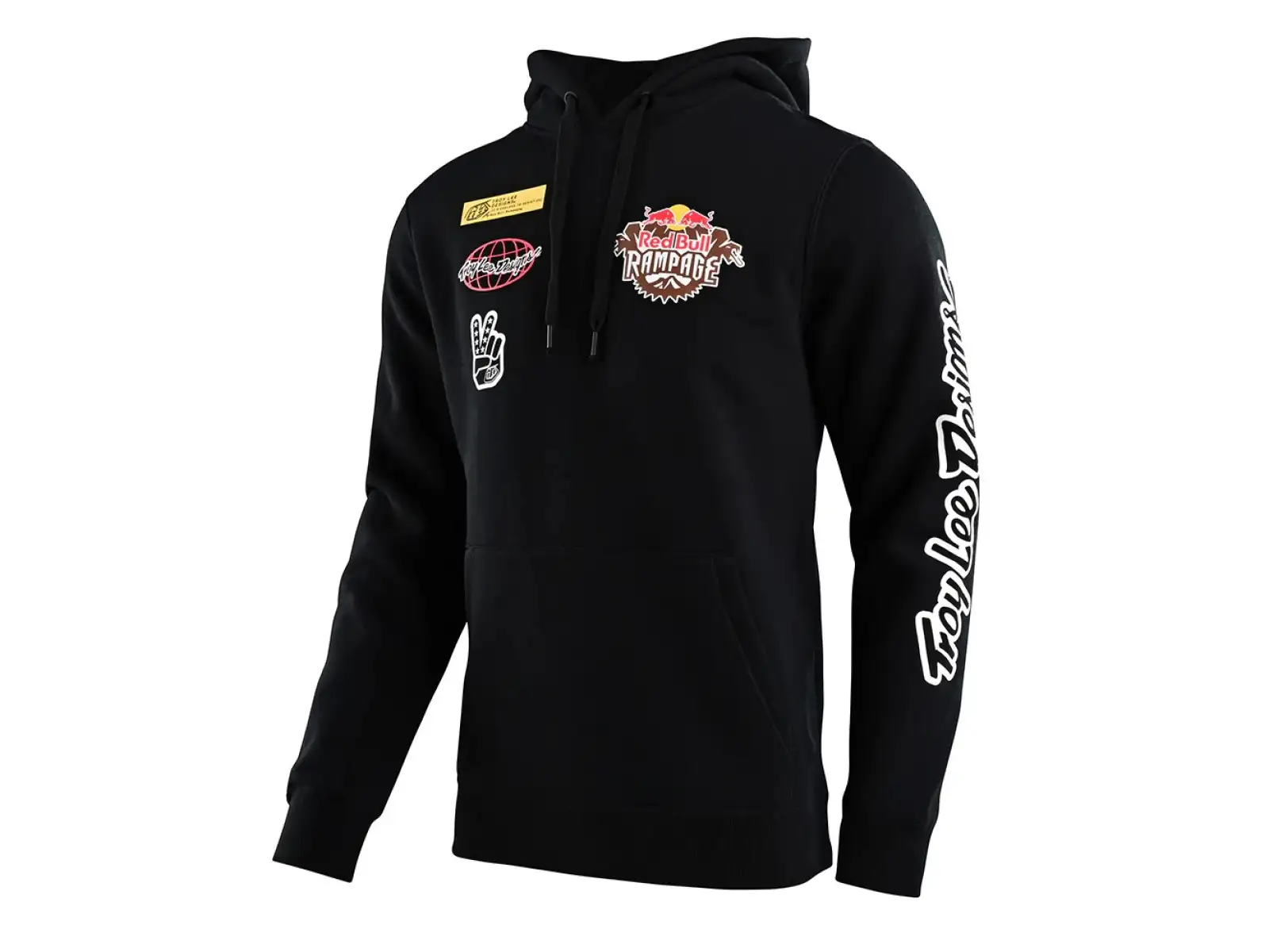 Troy Lee Designs Pullover Red Bull Rampage Lockup mikina s kapucí black