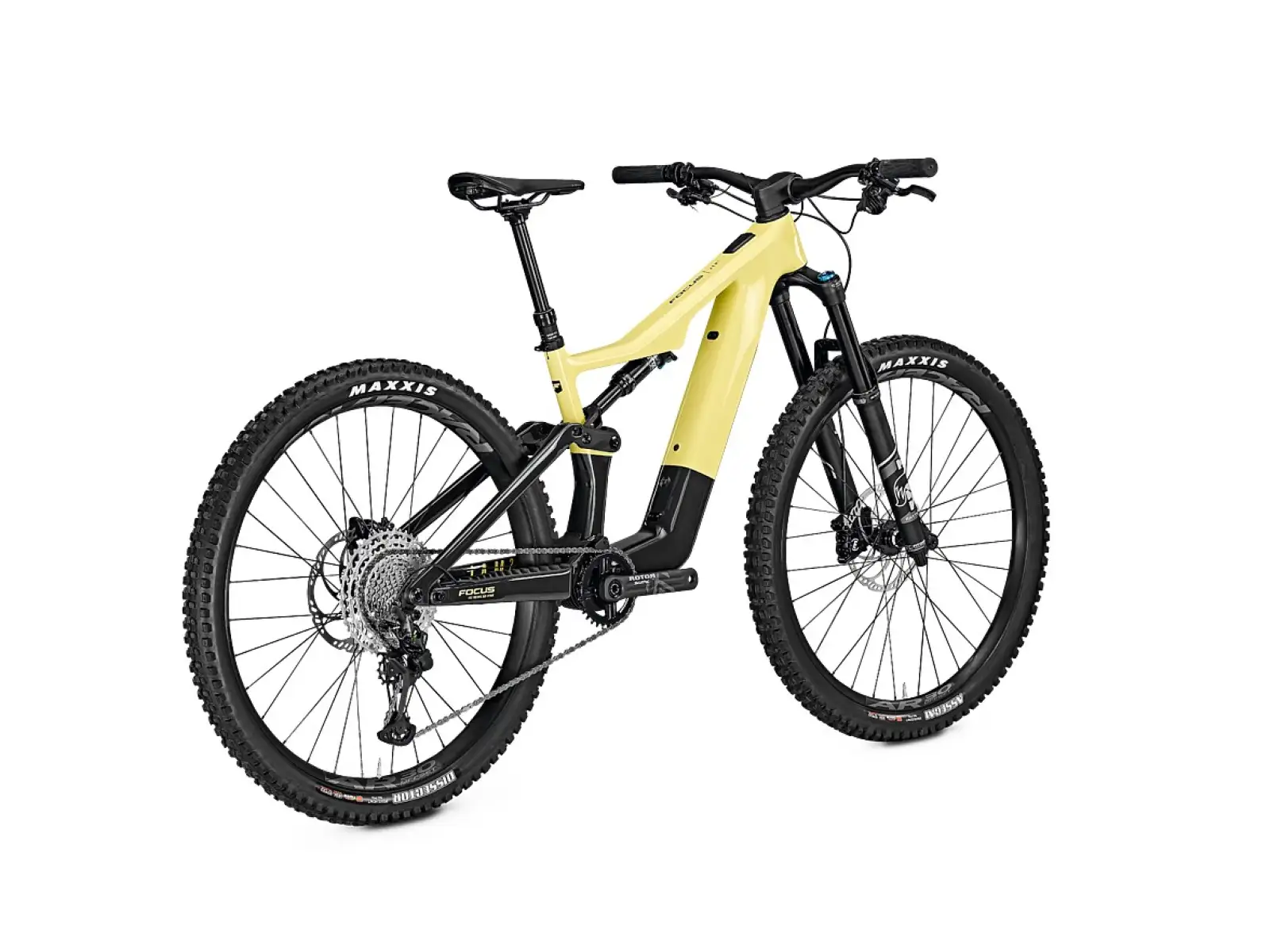 Focus Jam2 SL 8.8 DI 430Wh horské elektrokolo Limeyellow/Carbon - Prověřeno