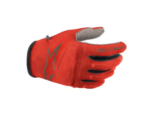 Alpinestars Racer dětské rukavice Bright Red/Black vel. XS