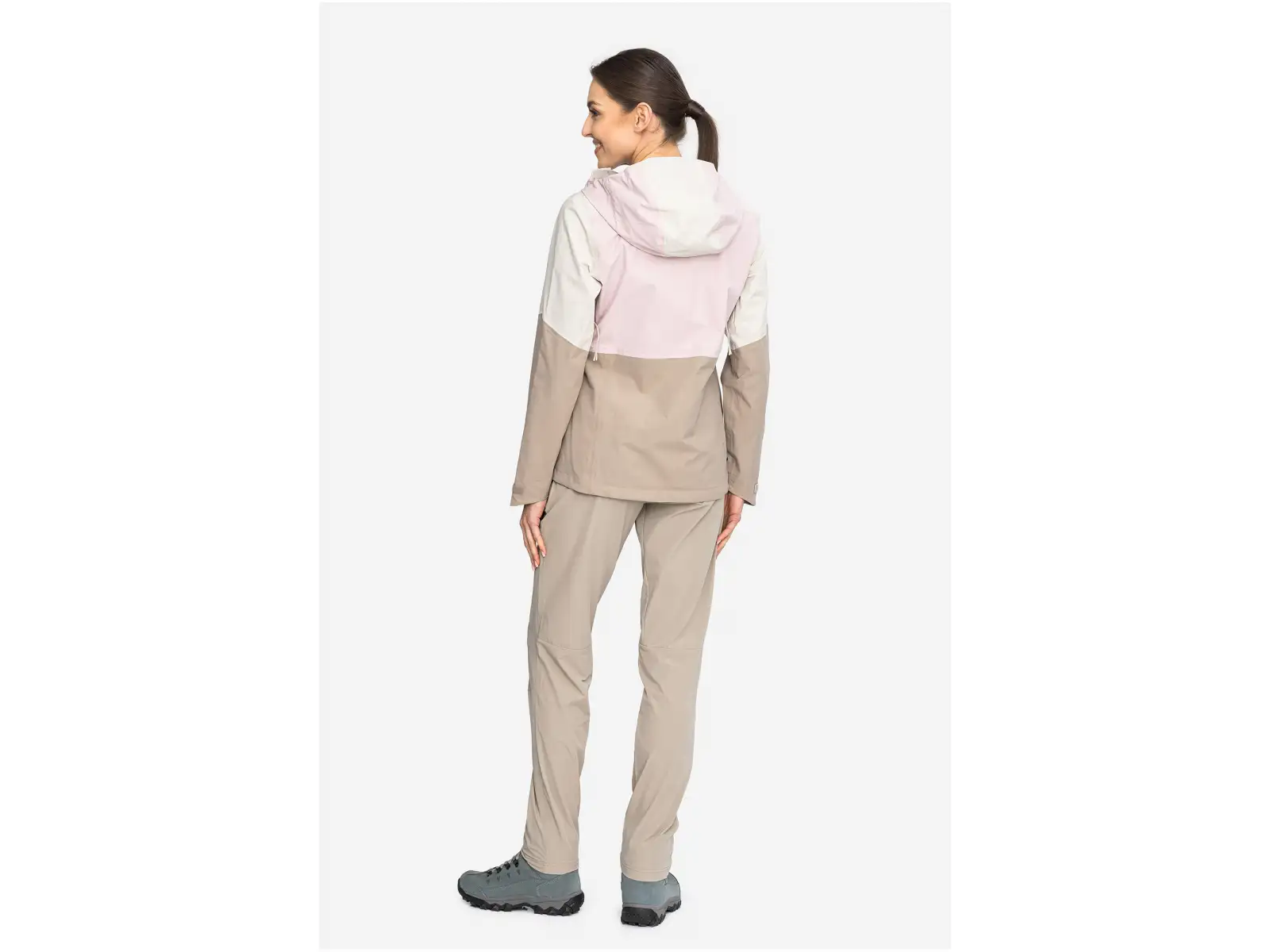 Viking Numani dámská bunda Beige/Light pink