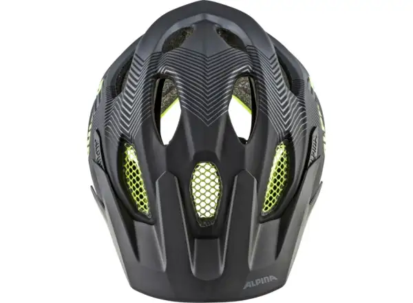 Alpina Carapax Jr. dětská přilba black/neon/yellow