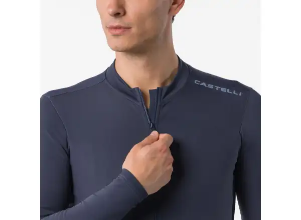 Castelli Espresso Thermal 2 pánský dres dlouhý rukáv Twilight blue