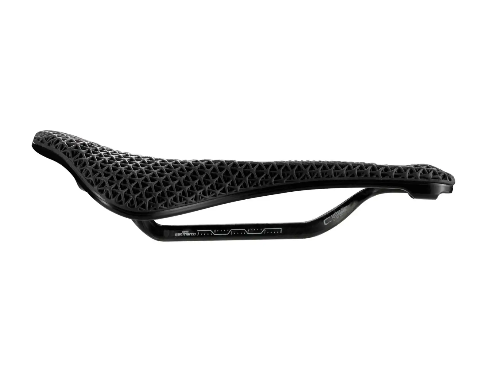 Selle San Marco ShortFit 2.0 3D Open-Fit Carbon FX Narrow sedlo černá