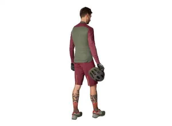 Dynafit Ride Light Dynastretch pánské cyklistické kraťasy bez vložky Burgundy