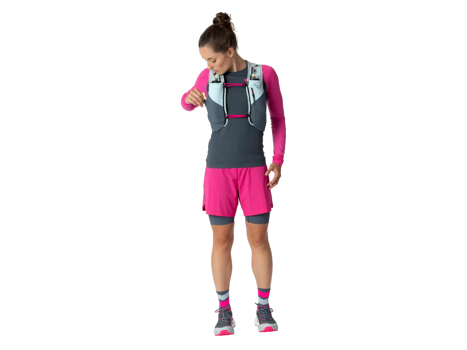 Dynafit Ultra 12 l běžecká vesta Cloud Blue/Cinder