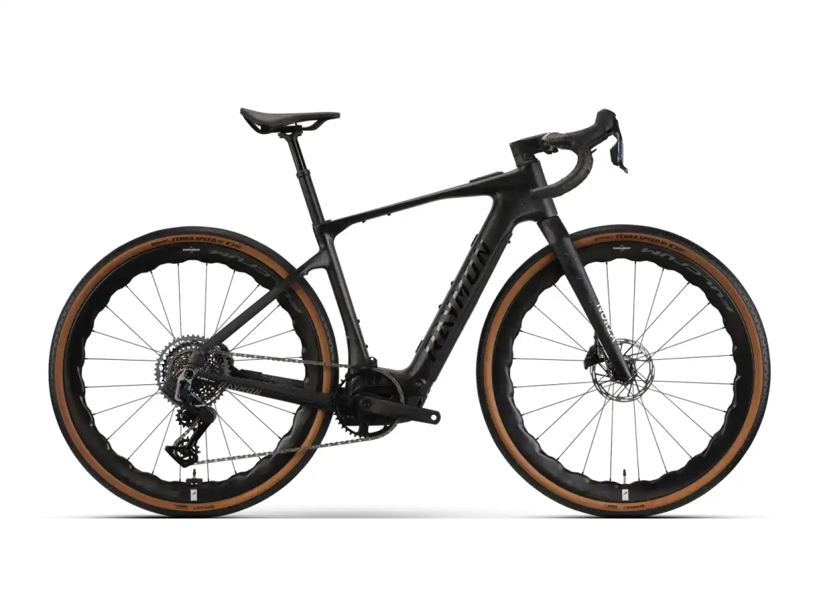 Raymon Norza Ultra carbon sparkle gravel elektrokolo PROVĚŘENO