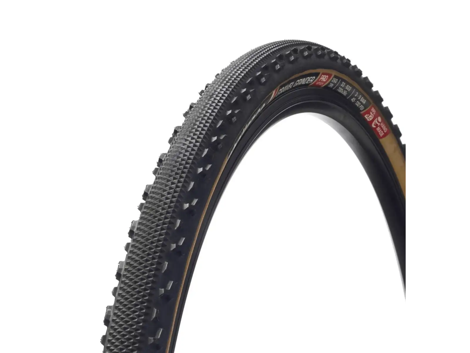 Challenge Gravel Grinder TLR Pro 28" gravel plášť kevlar Black/Tan