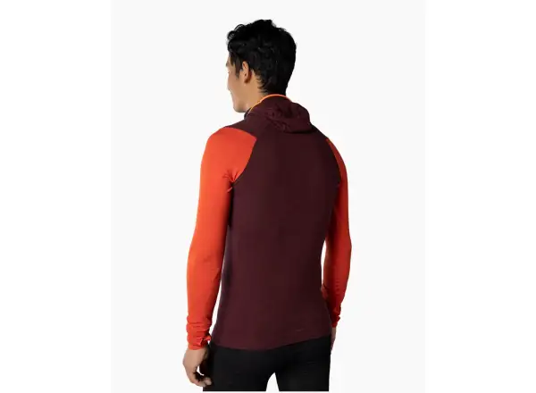 Dynafit Tigard Merino Hoody pánské tričko dlouhý rukáv Blueberry