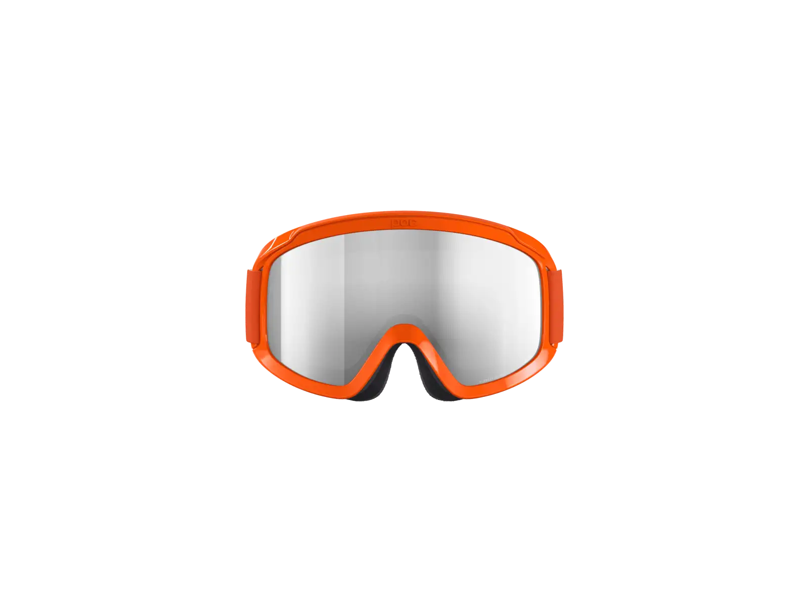 POC POCito Opsin dětské lyžařské brýle Fluorescent Orange/Partly Sunny Silver