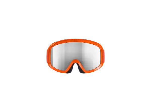 POC POCito Opsin dětské lyžařské brýle Fluorescent Orange/Partly Sunny Silver