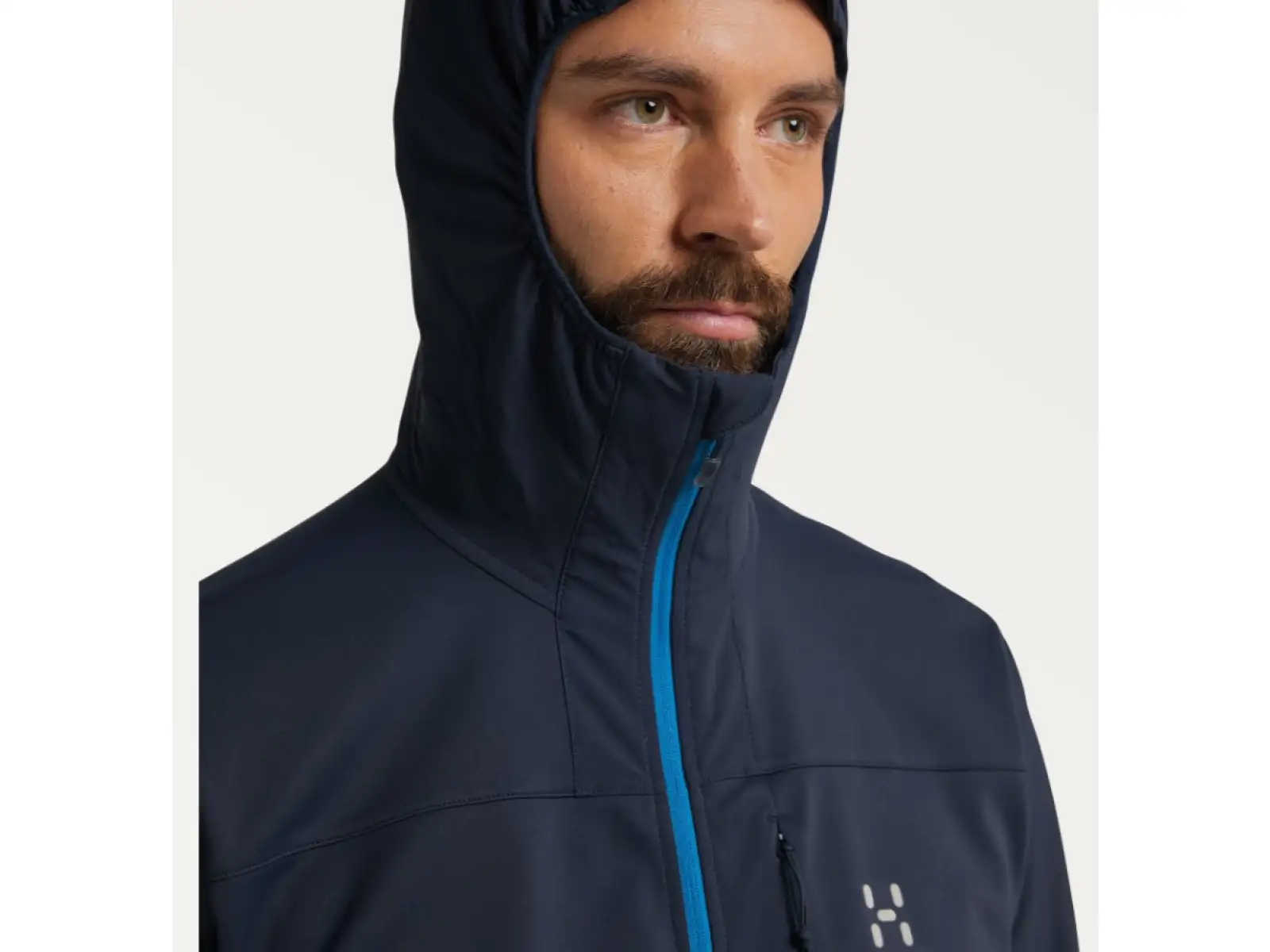 Haglöfs L.I.M Hybrid Softshell pánská bunda modrá