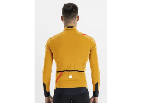 Sportful Fiandre Light No Rain pánská bunda Dark Gold