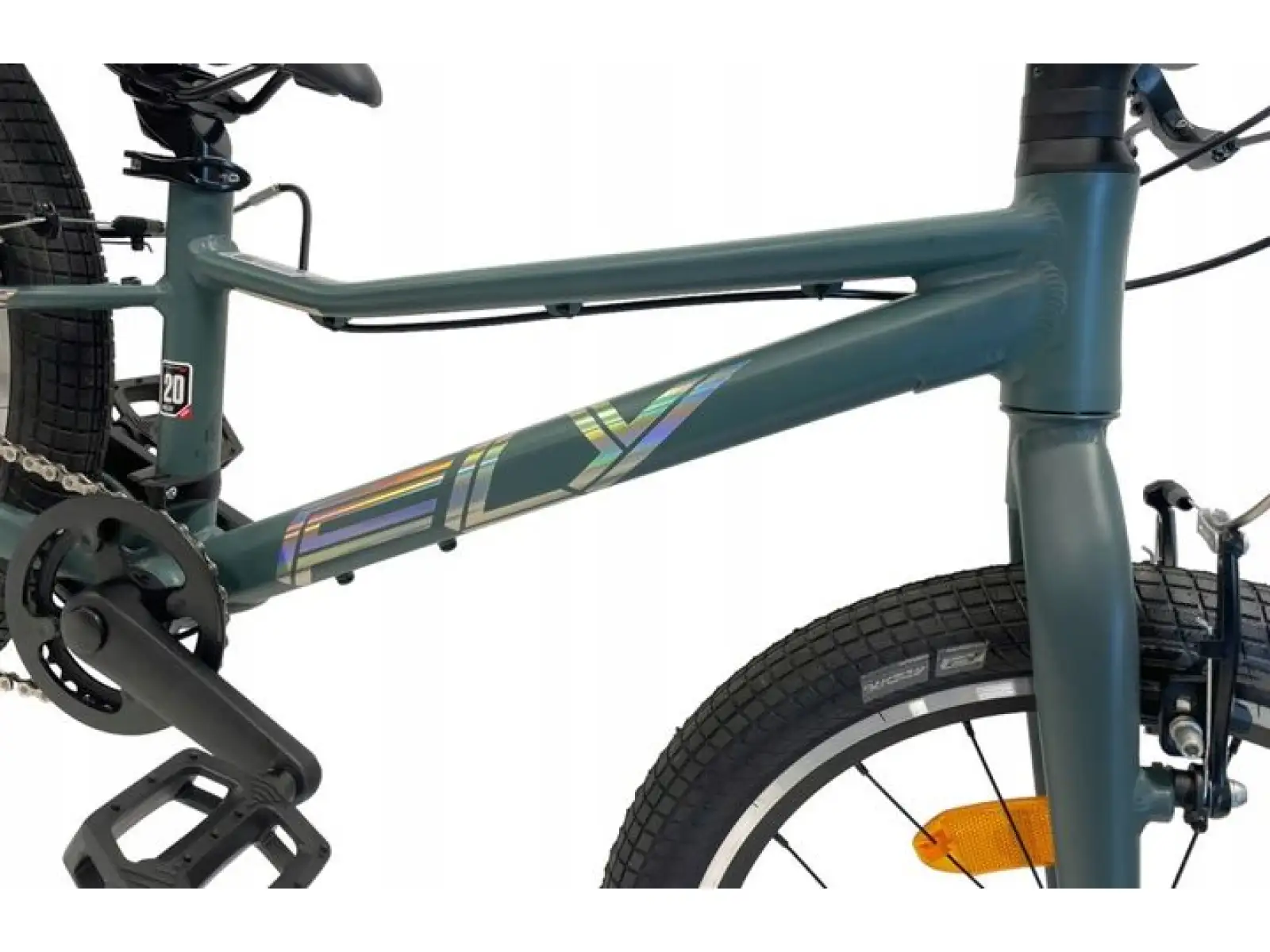 Superior F.L.Y. 20 VB dětské horské kolo Matte Trooper Green