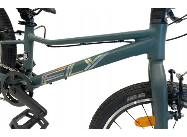 Superior F.L.Y. 20 VB dětské horské kolo Matte Trooper Green