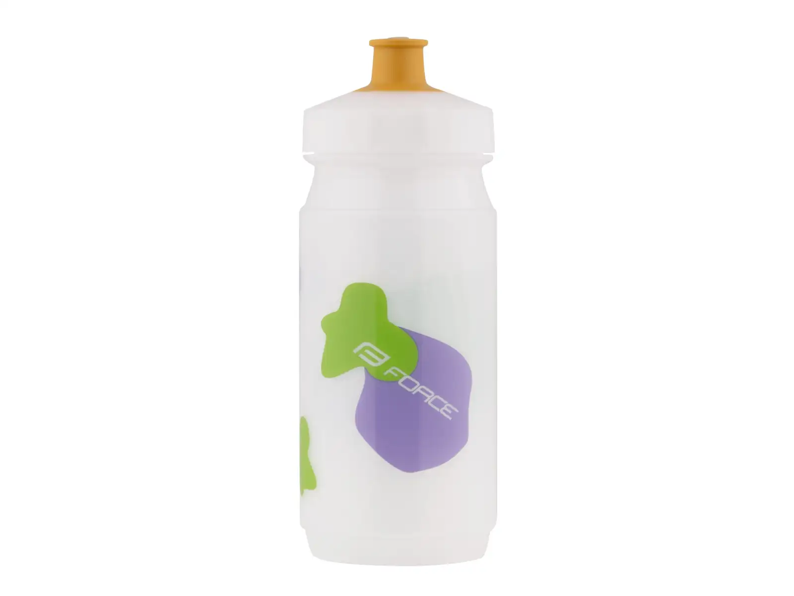 Force Party Ride cyklistická láhev 550 ml transparentní