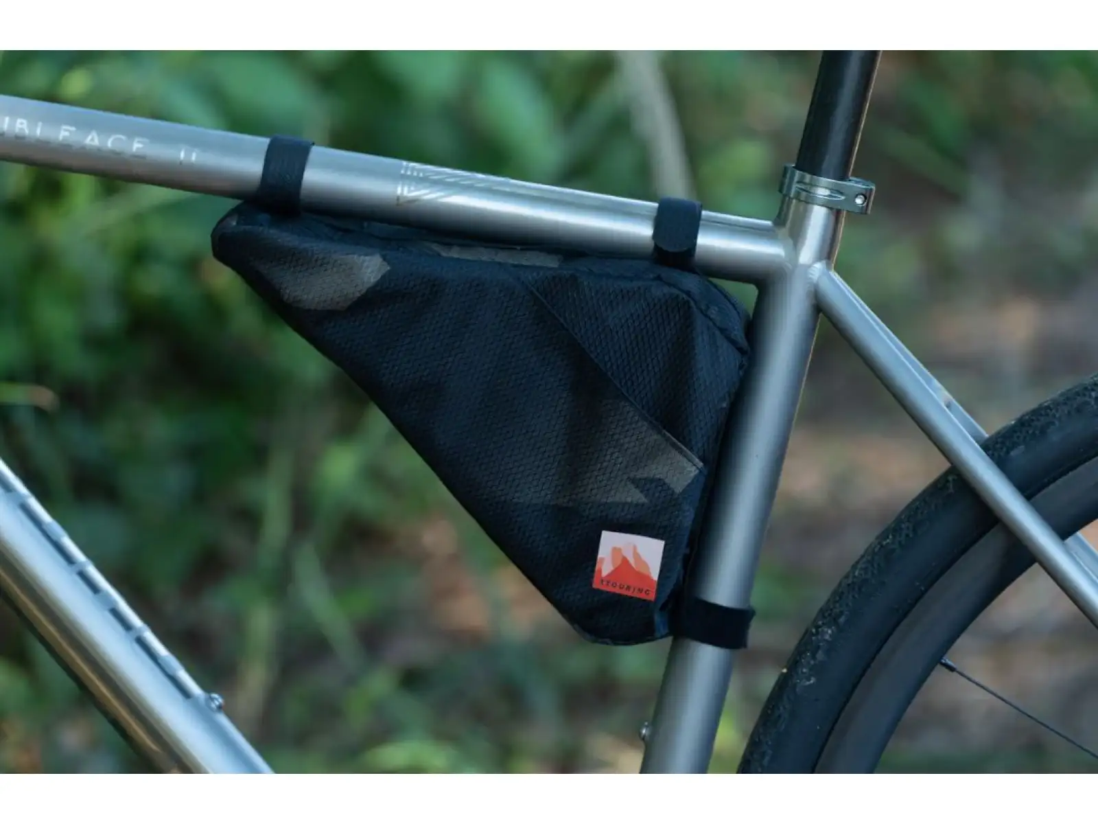 Woho X-Touring Tri Frame Bag 1,22 l rámová brašna Diamond CyberCam Black