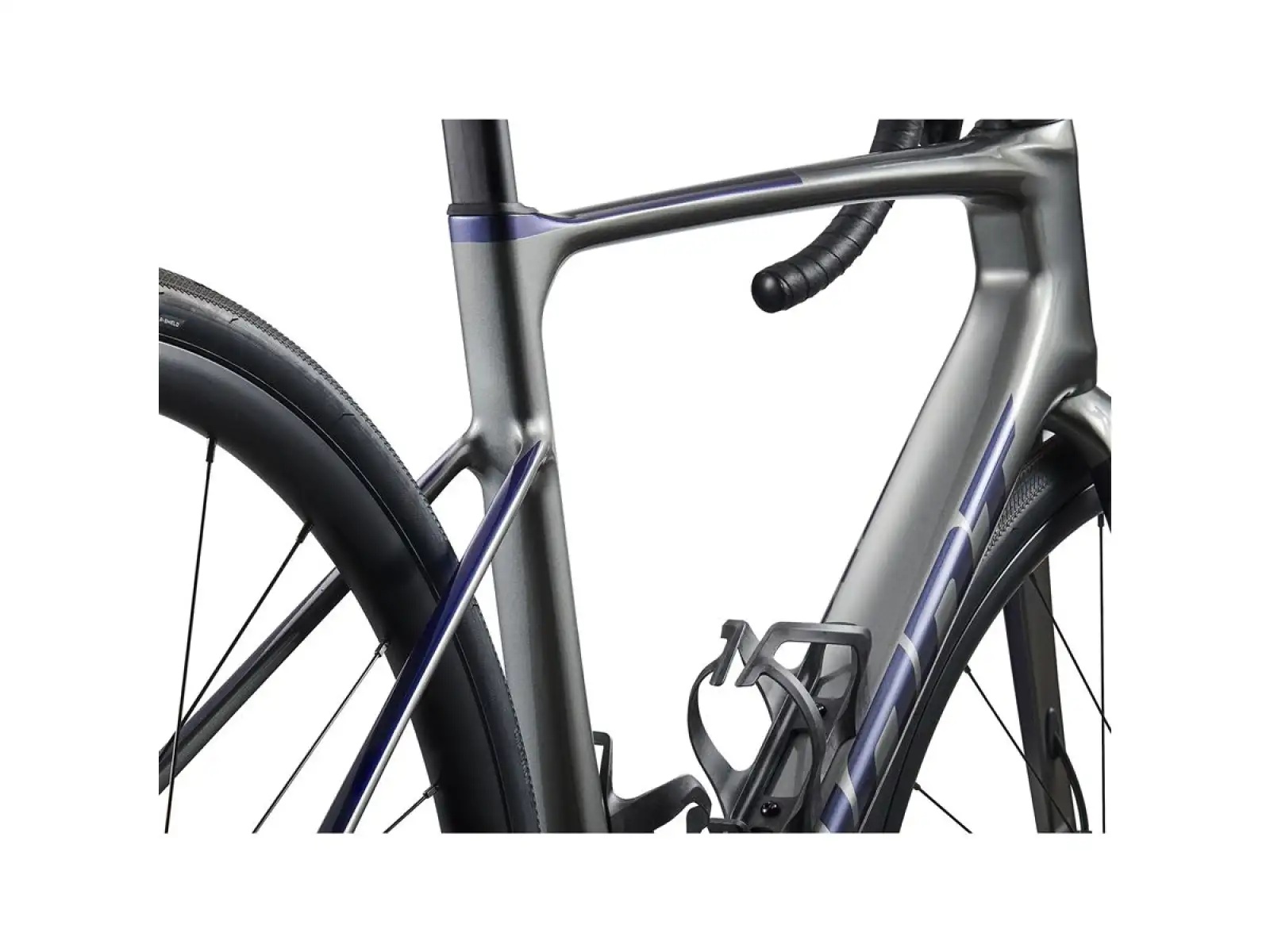 Giant Defy Advanced 1 silniční kolo Charcoal / Milky Way