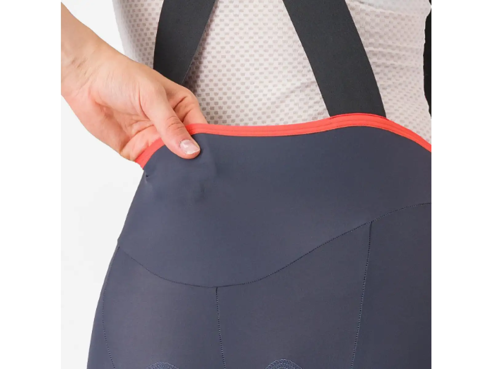 Castelli Prima 2 DT dámské kraťasy s laclem Twilight Blue/Hibiscus