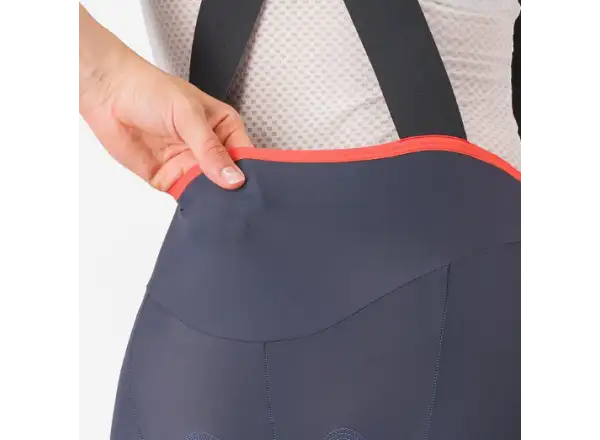 Castelli Prima 2 DT dámské kraťasy s laclem Twilight Blue/Hibiscus
