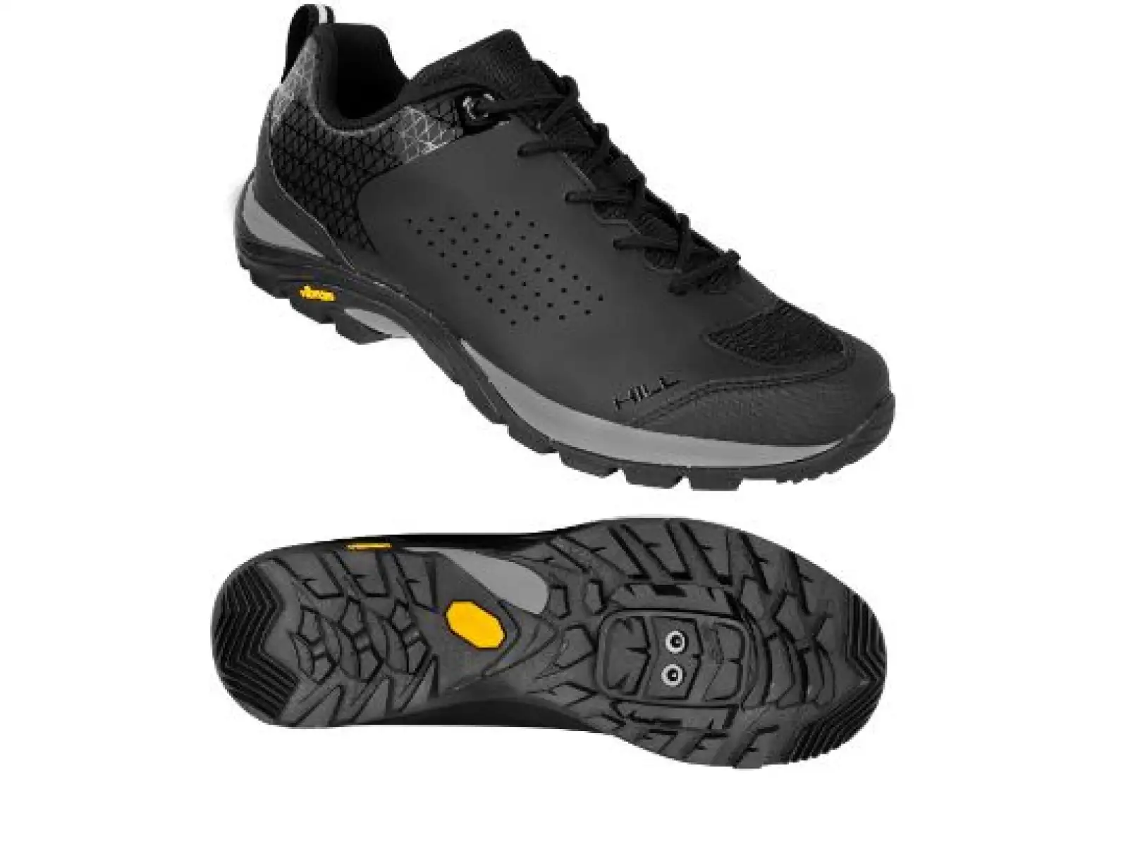Force Hill Vibram MTB pánské tretry černá