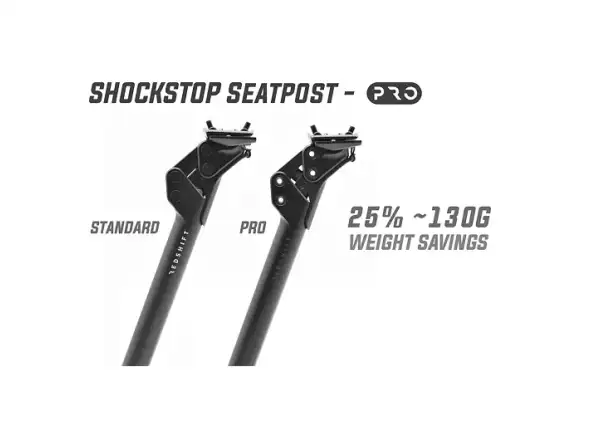 Redshift ShockStop PRO Suspension V2 odpružená sedlovka 27,2x350 mm