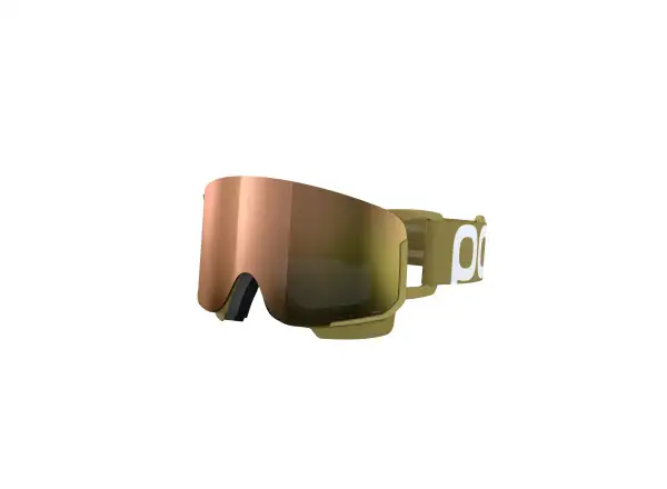 POC Nexal WF lyžařské brýle Olivine Green/Partly Sunny Rose Gold