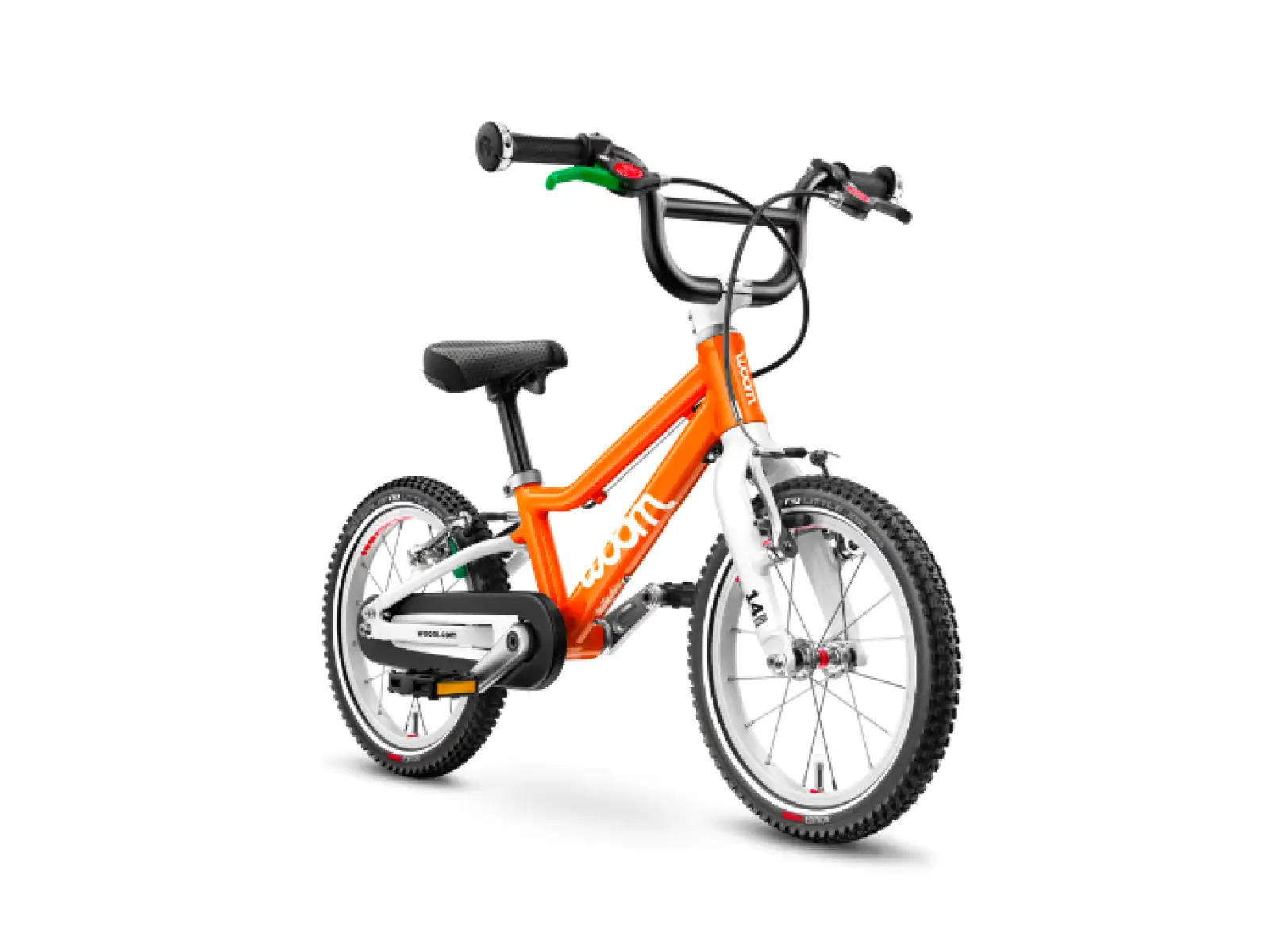 Woom 2 Flame Orange 14 dětské kolo