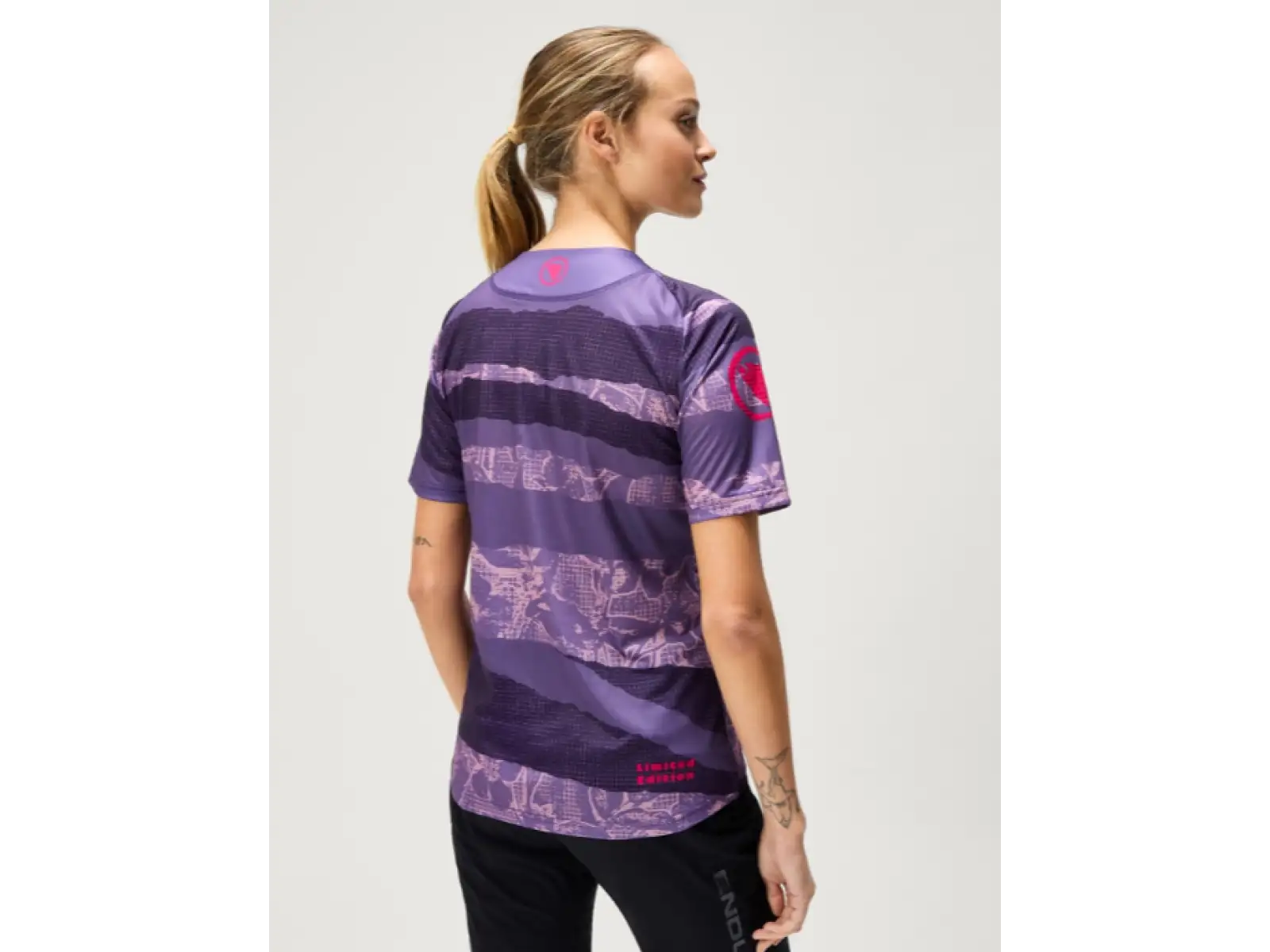 Endura LTD Parchwork dámský dres krátký rukáv Bramble
