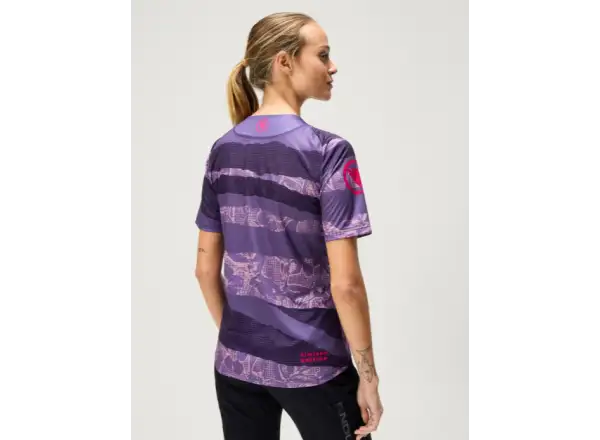 Endura LTD Parchwork dámský dres krátký rukáv Bramble