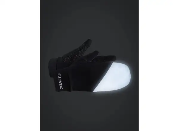Craft ADV Lumen Hybrid běžecké rukavice černá